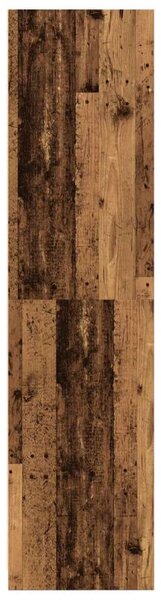 Vidaxl Antik Fa Ruhásszekrény - 100x50x200 cm