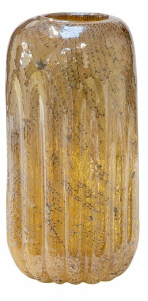 Galina üveg váza Arany 15x15x30 cm