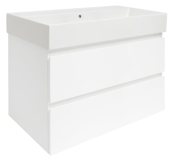 Fürdőszobaszekrény fürdőszobaszekrény SAT B-Way 1 79x50x45 cm fürdőszobaszekrény mat BWAY280WU2BI
