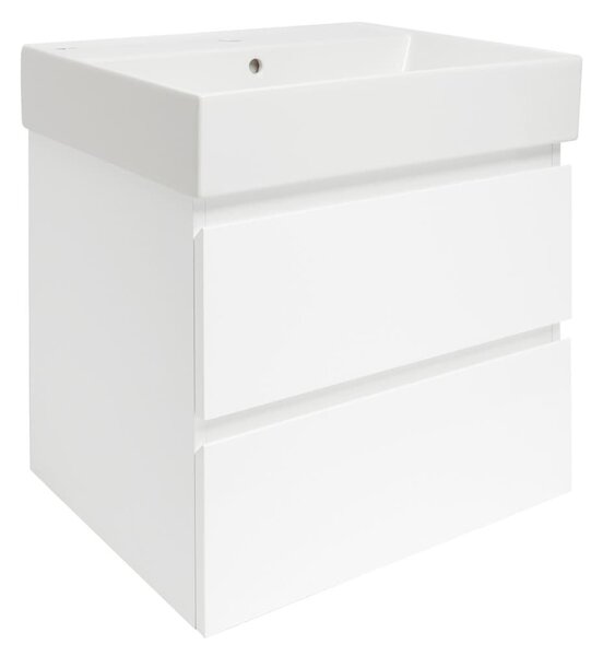 Fürdőszobaszekrény fürdőszobaszekrény SAT B-Way 1 59x50x45 cm fürdőszobaszekrény mat BWAY260WU2BI