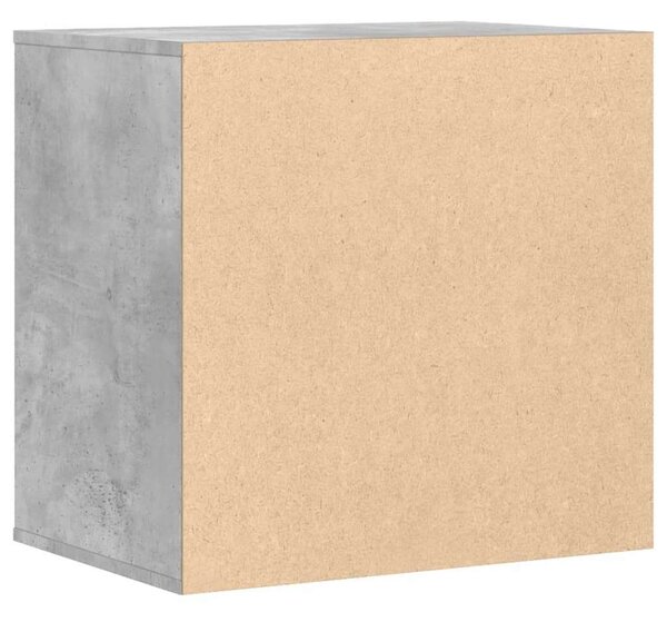 VidaXL Sarokszekrény - 3 Fiókos - Beton Szürke - 60x41x58 cm