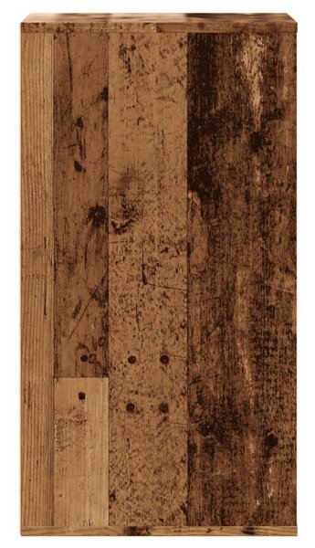 VidaXL Fa Sarokszekrény - 4 Fiók - Antik Fa - 40x41x76 cm
