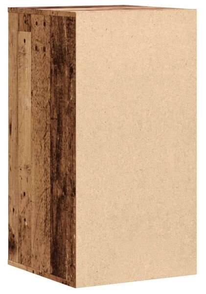 VidaXL Fa Sarokszekrény - 4 Fiók - Antik Fa - 40x41x76 cm