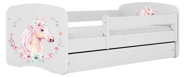 Babydreams Fehér lóágy fiók nélkül, matrac 160/80