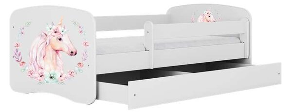 Babydreams Fehér lóágy fiók nélkül, matrac 160/80
