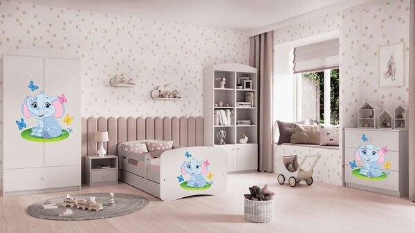 Babydreams fehér elefánt komód