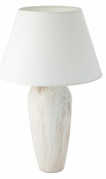 Asli asztali lámpa Fehér/bézs 21x15x52 cm