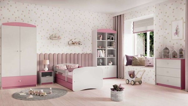 Babydreams rózsaszín komód minta nélkül