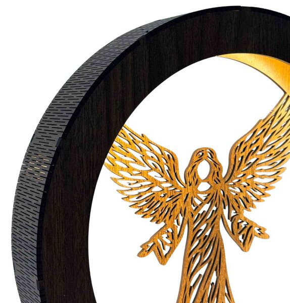 LED lámpa Angel of Light – Modern dekoráció háttérvilágítással | RAFAELL