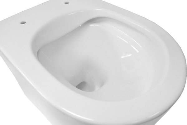 Mereo Mereo, kapucnis függő WC, RIMLESS, 495x360x370, kerámia, incl. ülések CSS115S, MER-VSD84S2