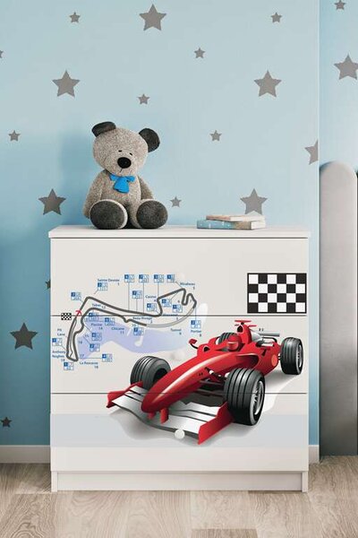 Babydreams komód, fehér formula