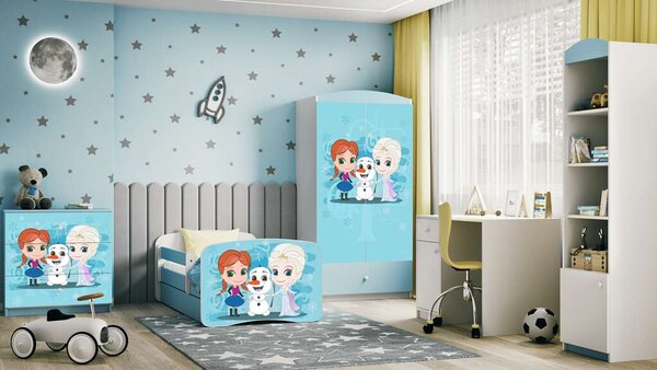 Babydreams kék izlandi komód