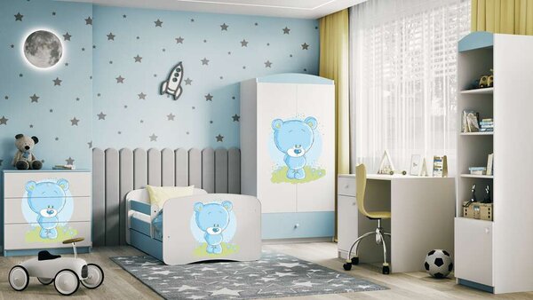Babydreams kék komód, kék mackó