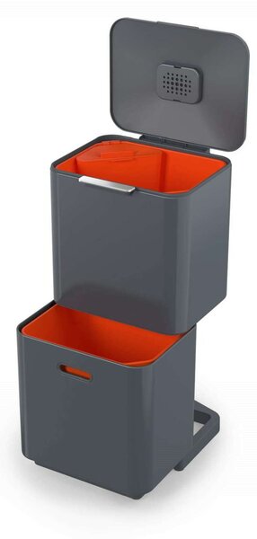 Joseph Joseph Totem 2 x 30 literes szelektív szemetes - Szürke