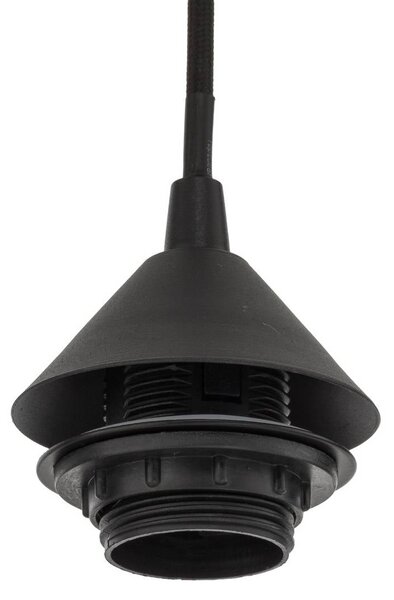 Lindby függőlámpa Marla, 3-lámpás, üveg, füstszürke, 102cm, dimmelhető, Alu / szürke / cink, Nappali / Étkező, fém, Modern