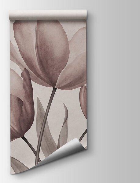 Fotótapéta Elegáns tulipánok lágy pasztell árnyalatokban, Virágos fotótapéta, Népszerű fotótapéta, t00762v3 - Tapeko.hu