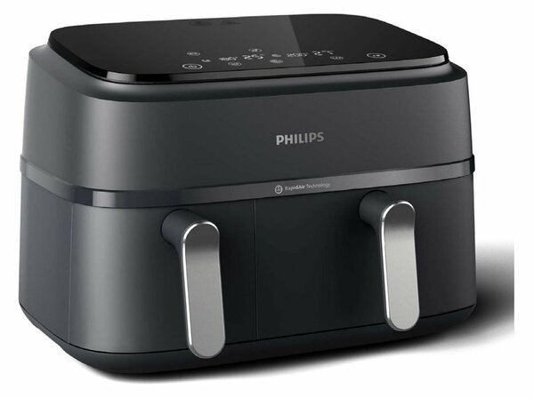Philips Dual Basket Forrólevegős Fritőz - 9 liter