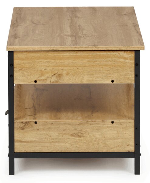 Konferenční stolek 100x50x48cm, mdf, dub, CT-I1201 OAK