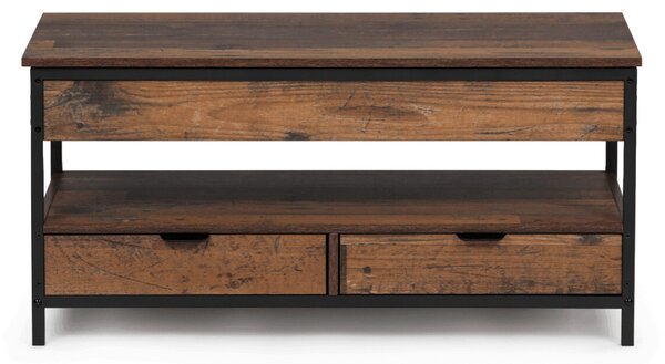 Konferenční stolek 100x50x48cm, mdf, old wood, CT-I1201 OLW2