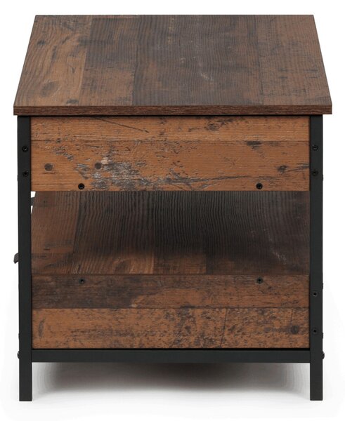 Konferenční stolek 100x50x48cm, mdf, old wood, CT-I1201 OLW2