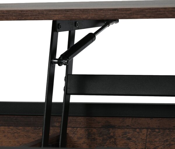Konferenční stolek 100x50x48cm, mdf, old wood, CT-I1201 OLW2