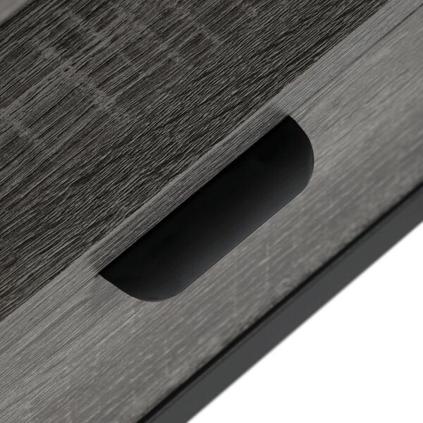 Konferenční stolek 100x50x48cm, mdf, šedý dub, CT-I1201 GREY