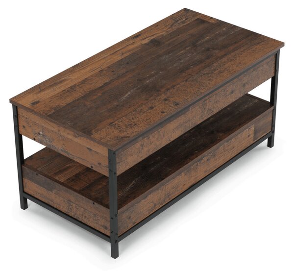 Konferenční stolek 100x50x48cm, mdf, old wood, CT-I1201 OLW2