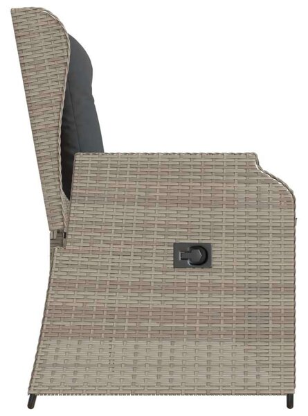 VidaXL Kert Pad - Dönthető - Polyrattan - 110cm