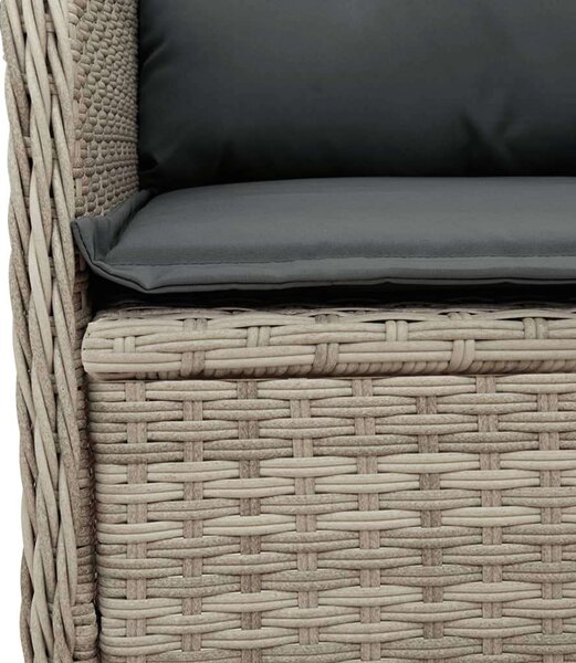 VidaXL Kert Pad - Dönthető - Polyrattan - 110cm