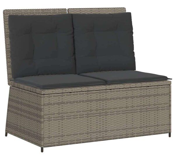 VidaXL Polyrattan Kerti Pad - Dönthető - 108cm