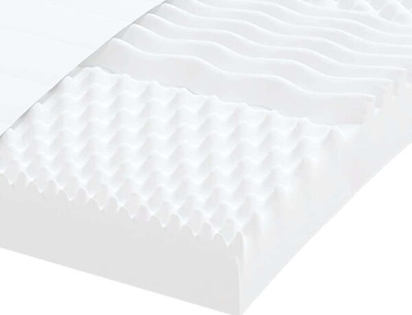 VidaXL 7 Zónás Habmatrac - 100x210 cm
