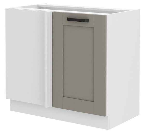 Alsó konyhaszekrény Lucid 105 ND 1F BB (claygrey + fehér)
