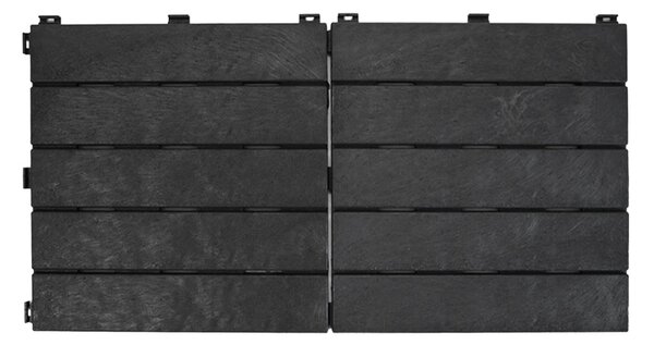Gumi csempe Multy Home Natural 30 x 30 cm, grafit