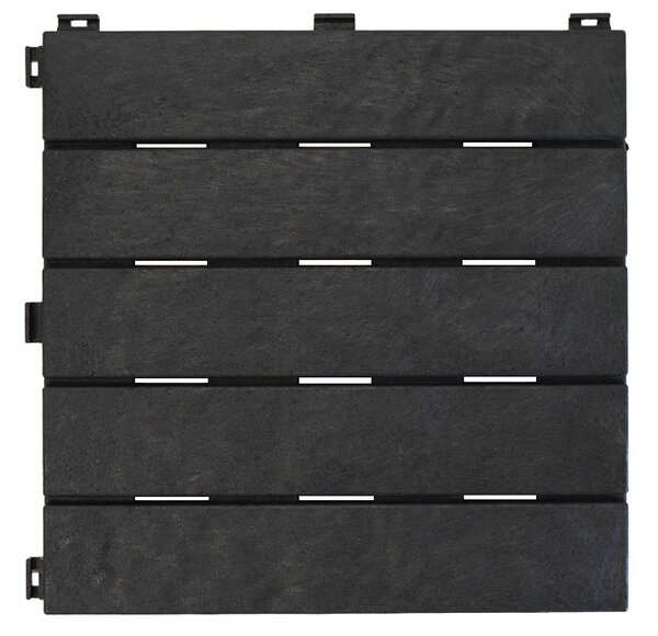 Gumi csempe Multy Home Natural 30 x 30 cm, grafit