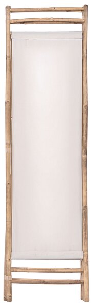 3 paneles kerti térelválasztó ALBEROBELLO Összecsukható Világosbarna