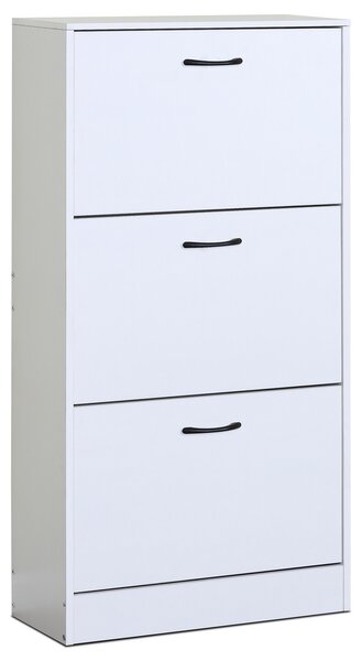 Cipősszekrény rekeszekkel G1016 WT, fehér