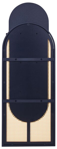Falitükör NEVERS 53 cm 143 cm PE Rattan Természetes