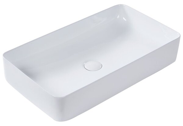Pultra helyezhető mosdókagyló ULUA 61 x 35 cm Kerámia Fehér