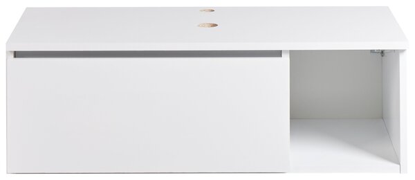 Fali mosdószekrény RUPANCO 80 cm Fehér