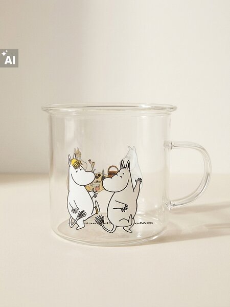 Sinsay - Üveg bögre füllel The Moomins - többszínű