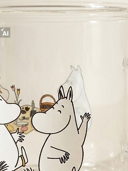 Sinsay - Üveg bögre füllel The Moomins - többszínű