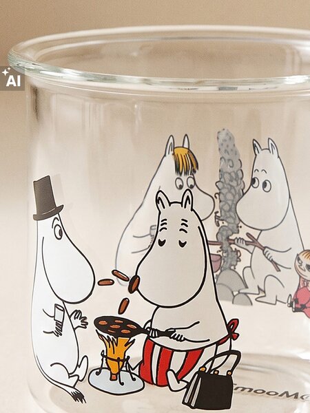 Sinsay - Üveg bögre füllel The Moomins - többszínű