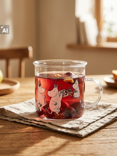 Sinsay - Üveg bögre füllel The Moomins - többszínű