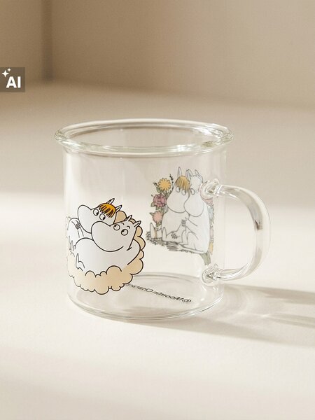 Sinsay - Üveg bögre füllel The Moomins - többszínű