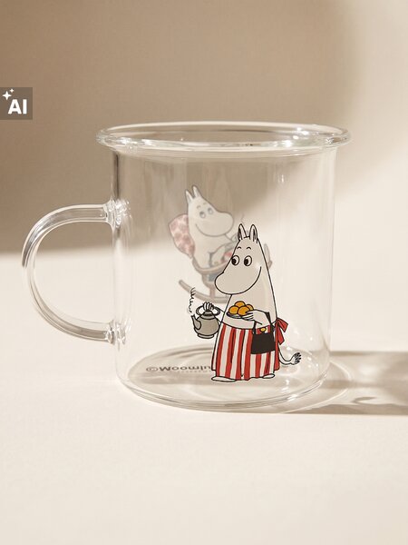Sinsay - Üveg bögre füllel The Moomins - többszínű