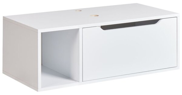 Fali mosdószekrény CASCAVEL 80 cm Fehér