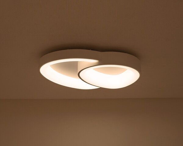 MOOSEE CELLS 2 LED Mennyezeti Lámpa Fehér Távirányítható