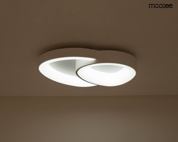 MOOSEE CELLS 2 LED Mennyezeti Lámpa Fehér Távirányítható