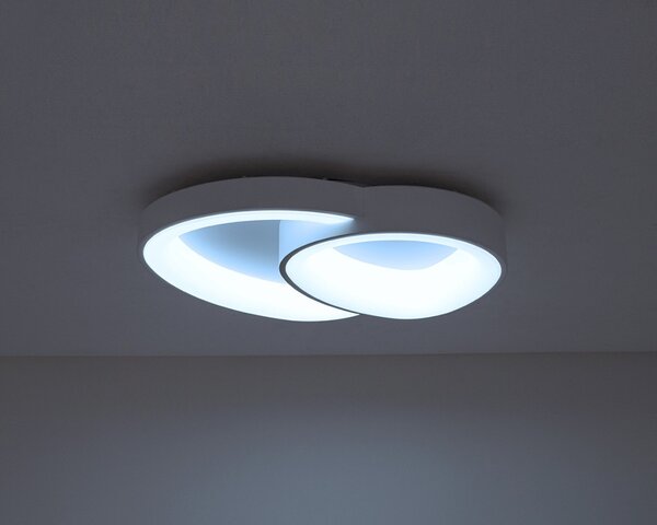 MOOSEE CELLS 2 LED Mennyezeti Lámpa Fehér Távirányítható