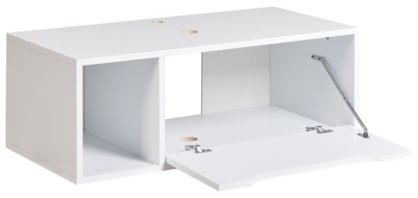 Fali mosdószekrény CASCAVEL 80 cm Fehér